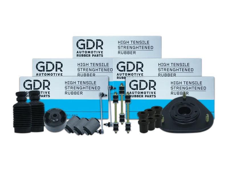 GDR: Rubber parts, mounts and boots